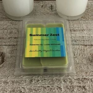 Green Tea & Lemongrass Wax Melts | Summer Zest